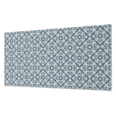 Wandverkleidung paneel Muster mit Ornamenten und Blumen