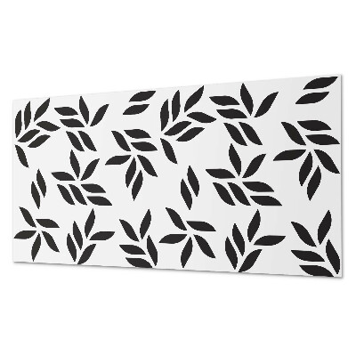 Pvc wandpaneel Blattmuster auf dem Hintergrund