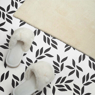 Pvc wandpaneel Blattmuster auf dem Hintergrund
