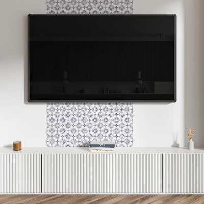 Pvc wandpaneel Geometrisches Rautenmuster