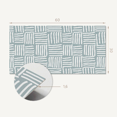 Wandverkleidung paneel Geometrisches Linienmuster