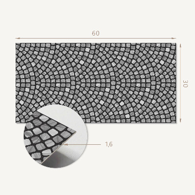 Pvc wandpaneel Mosaikmusterdesign