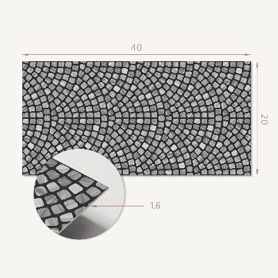 Pvc wandpaneel Mosaikmusterdesign
