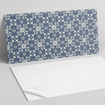 Pvc wandpaneel Blumenmuster auf dem Hintergrund