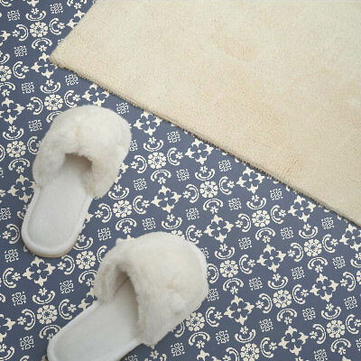 Pvc wandpaneel Blumenmuster auf dem Hintergrund