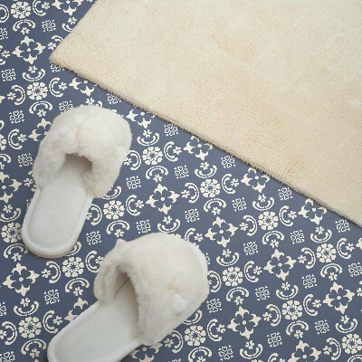 Pvc wandpaneel Blumenmuster auf dem Hintergrund