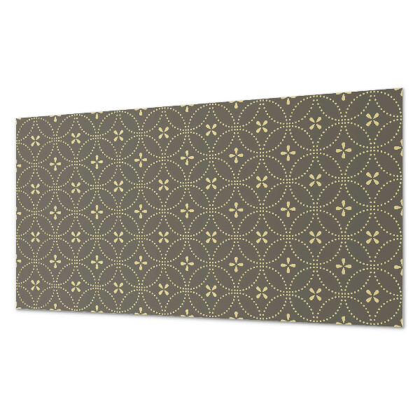 Pvc wandpaneel Muster mit zarten Blumen