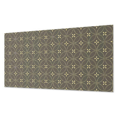 Pvc wandpaneel Muster mit zarten Blumen
