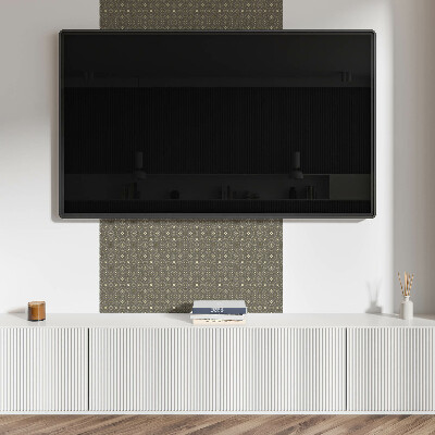 Pvc wandpaneel Muster mit zarten Blumen