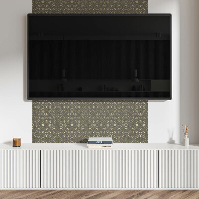 Pvc wandpaneel Muster mit zarten Blumen