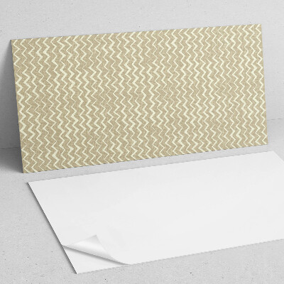 Wandverkleidung paneel Zickzacklinien auf dem Texturhintergrund