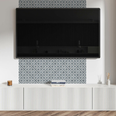 Pvc wandpaneel Geometrisches Rautenmuster