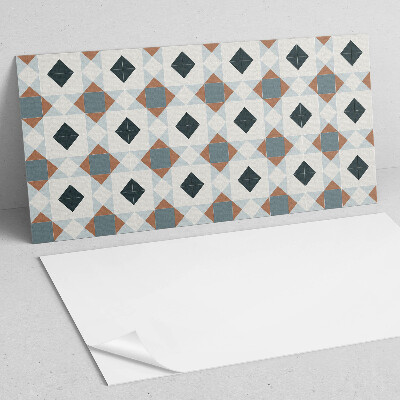 Pvc wandpaneel Geometrisches Fliesenmuster