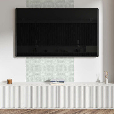 Pvc wandpaneel Geometrisches Blumenmuster