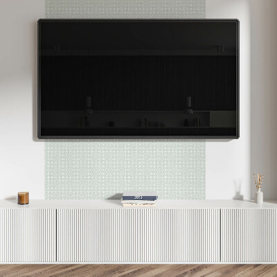 Pvc wandpaneel Geometrisches Blumenmuster