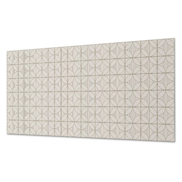 Pvc wandpaneel Geometrisches Muster mit Kreisen