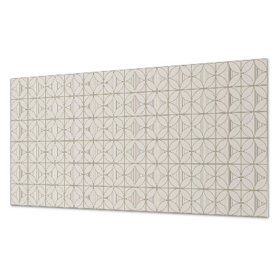 Pvc wandpaneel Geometrisches Muster mit Kreisen