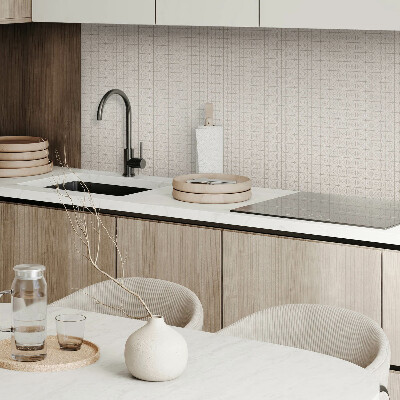 Pvc wandpaneel Geometrisches Muster mit Kreisen