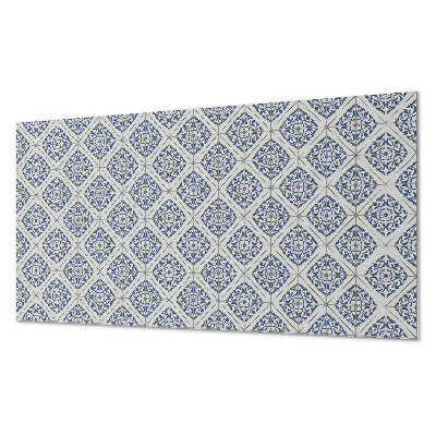 Wandverkleidung paneel Muster mit floralen Motiven