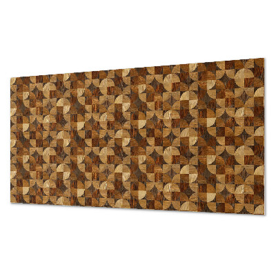 Pvc wandpaneel Geometrisches Holzmuster