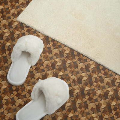 Pvc wandpaneel Geometrisches Holzmuster