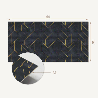 Wandverkleidung paneel Geometrie der Linien und Formen
