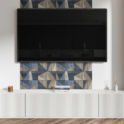 Pvc wandpaneel Abstraktes geometrisches Muster
