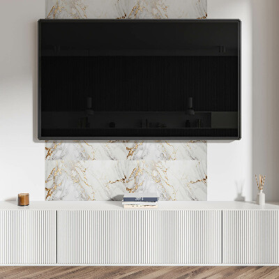 Pvc wandpaneel Edler Marmor mit Adern