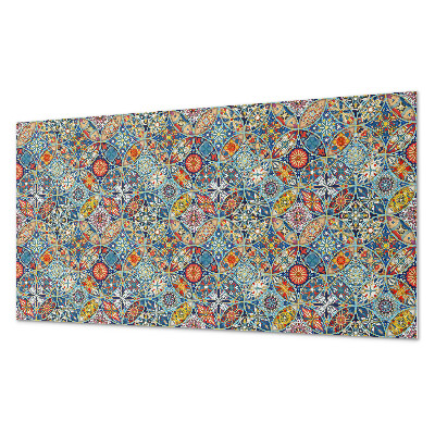 Pvc wandpaneel Mehrfarbiges Mandala-Muster