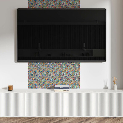 Pvc wandpaneel Mehrfarbiges Mandala-Muster
