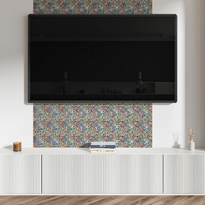 Pvc wandpaneel Mehrfarbiges Mandala-Muster