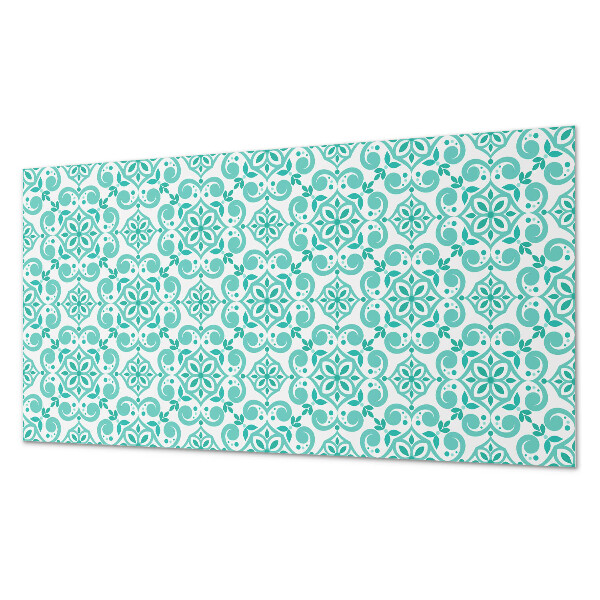 Wandverkleidung paneel Blumenmuster mit Ornamenten