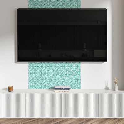 Wandverkleidung paneel Blumenmuster mit Ornamenten