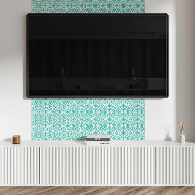 Wandverkleidung paneel Blumenmuster mit Ornamenten