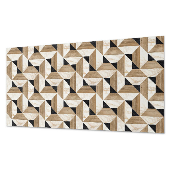 Pvc wandpaneel Geometrisches Dreiecksmuster