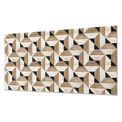 Pvc wandpaneel Geometrisches Dreiecksmuster