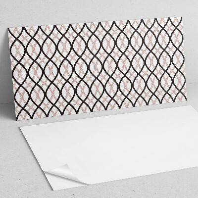 Pvc wandpaneel Wellenlinienmuster