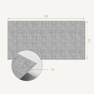 Pvc wandpaneel Betontextur mit Zeichnungen