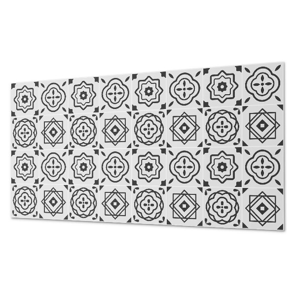 Pvc wandpaneel Geometrische Muster in Quadraten