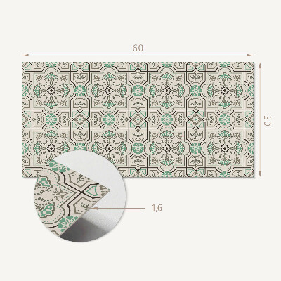 Dekorpaneel Muster mit geometrischen Motiven