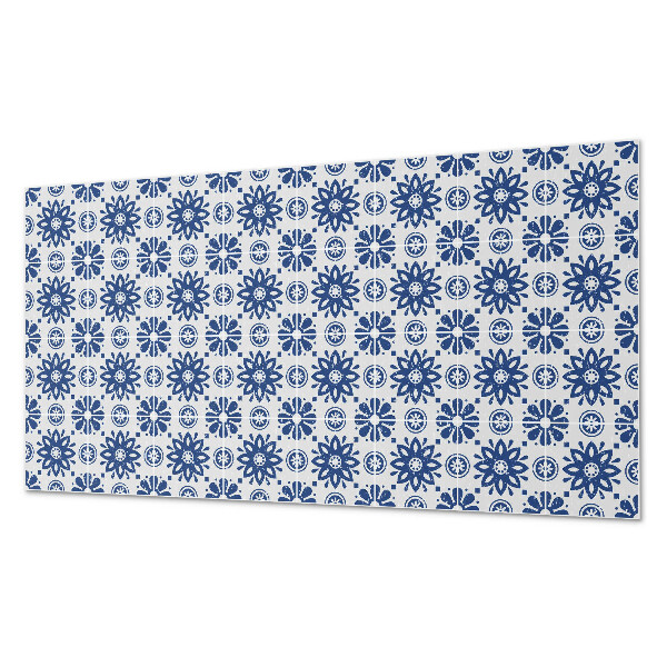 Wandverkleidung paneel Blumenmuster auf dem Hintergrund