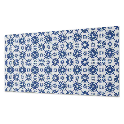 Wandverkleidung paneel Blumenmuster auf dem Hintergrund