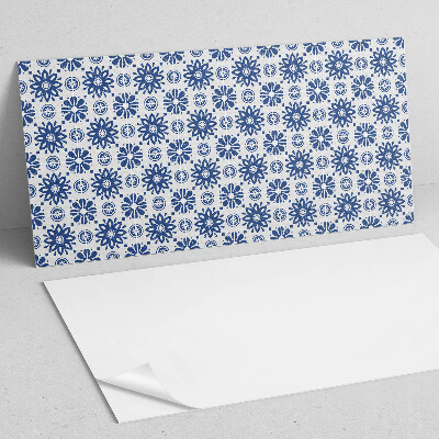 Wandverkleidung paneel Blumenmuster auf dem Hintergrund