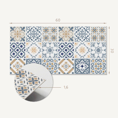 Dekorpaneel Karierte Mosaikmuster