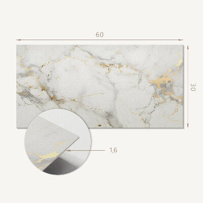 Pvc wandpaneel Elegantes Marmormuster