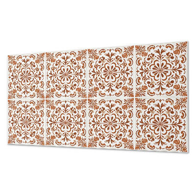 Pvc wandpaneel Ornamentales Blumenmuster