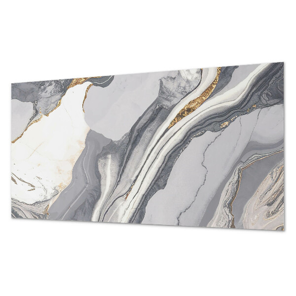 Pvc wandpaneel Abstrakte Wellen und Adern