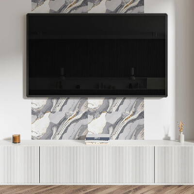 Pvc wandpaneel Abstrakte Wellen und Adern