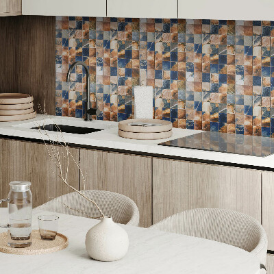 Pvc wandpaneel Mosaik mit Steinmustern