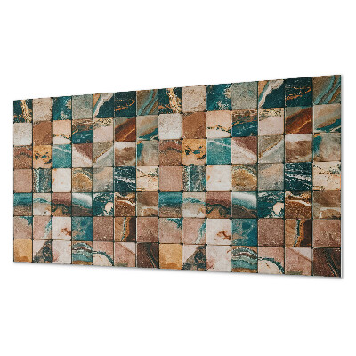 Dekorpaneel Mosaik mit Steinfliesen
